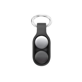 Best-seller Finger Decompression Toy Pop Puck Fidget Toys Hand Spinner Magnet Toys Colorful Decompression Toys For Adults Kids Gifts Key Chain (Color: black)
